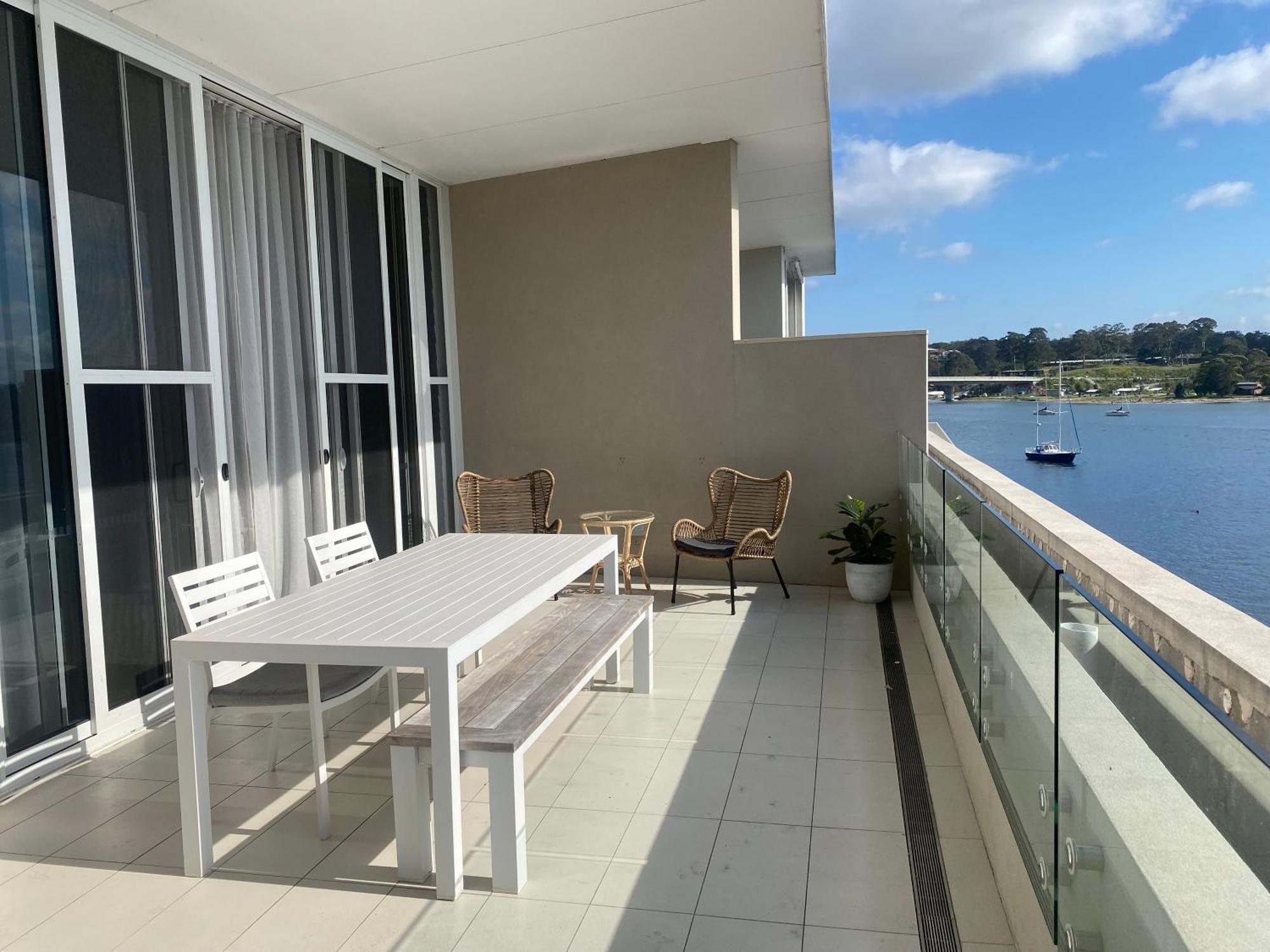 Ferienwohnung Penthouse On The Promenade Batemans Bay Exterior foto